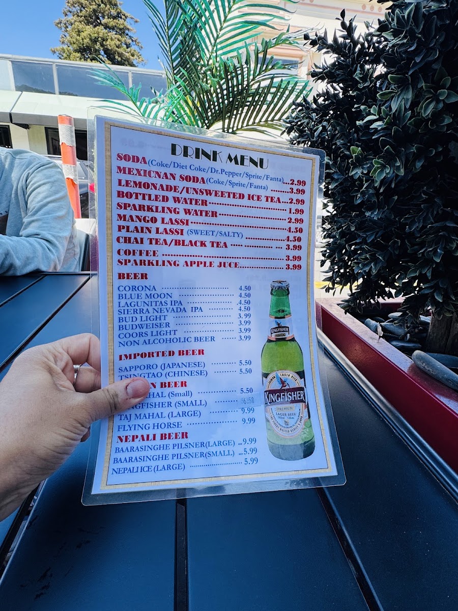 Menu - Sartaj India Cafe photo 1